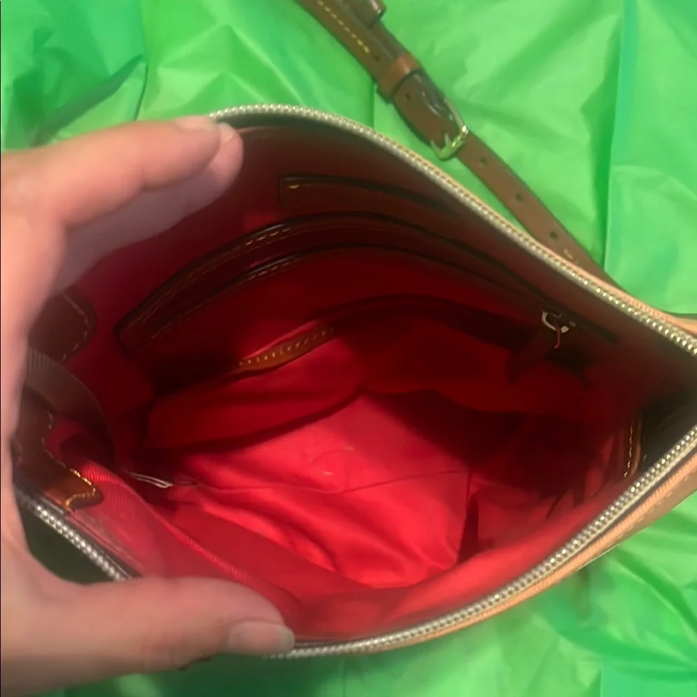 Dooney & Bourke Peach Crossbody Bag